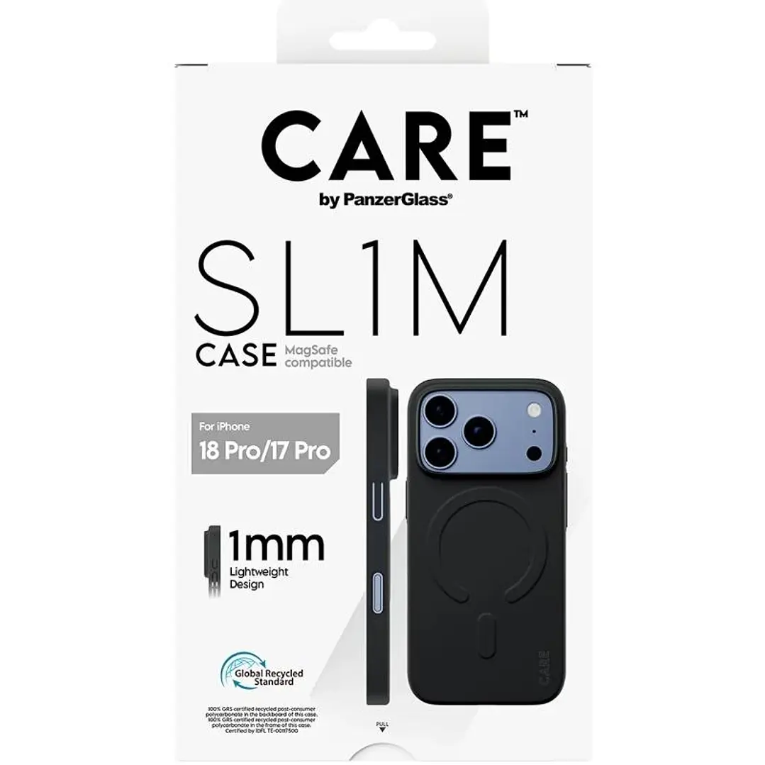 Care SL1M Case Black MagSafe iP 18Pro 17Pro 1