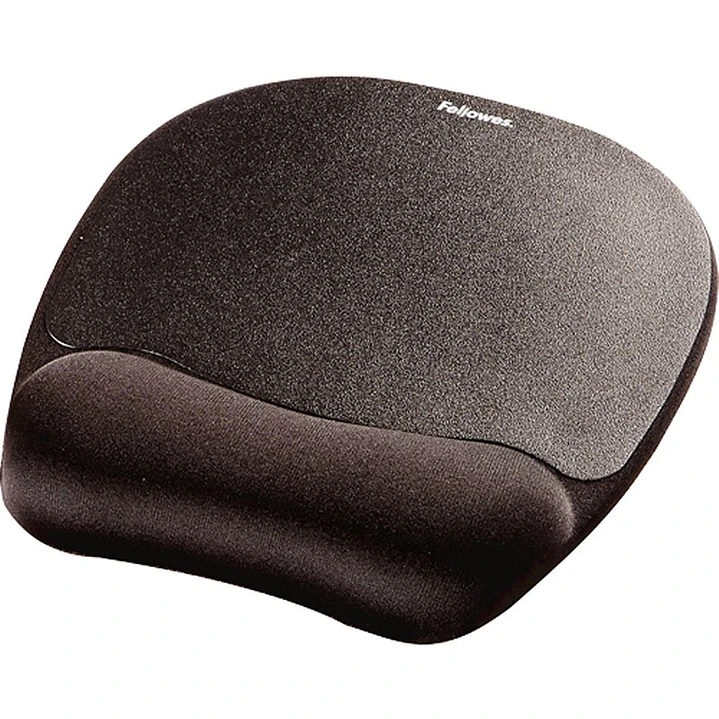 Fellowes Alfombrilla reposamuñecas Memory NEGRO 1