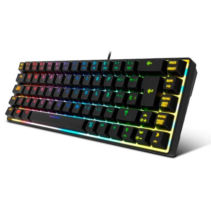 KROM KALISTA | Teclado mini RGB membrana 2