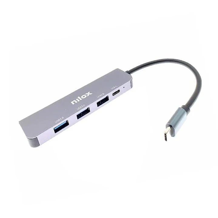 Nilox Hub USB C 3XUSB 3.0 1XUSBC 3