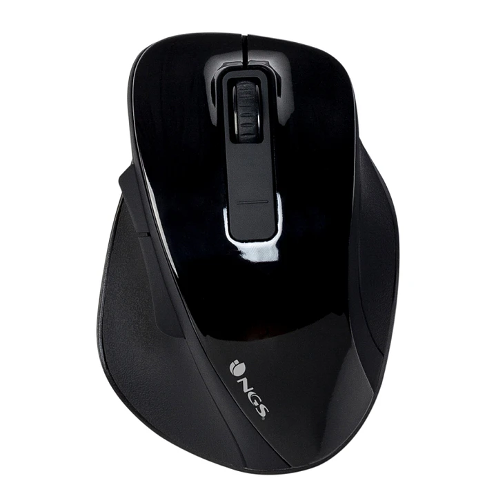 NGS Ratón Inalámbrico 2.4 GHz BOWBLACK16000DPI Neg 1