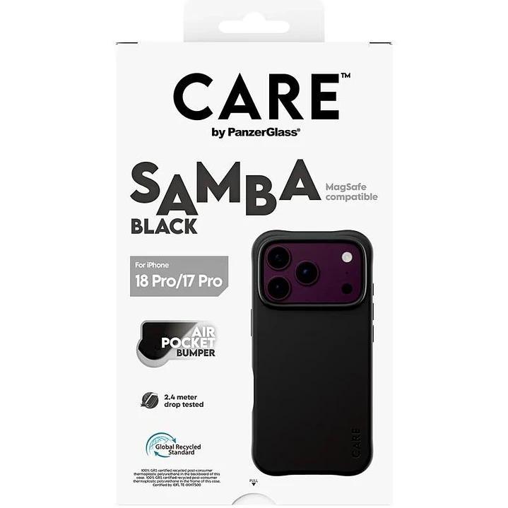 Care Samba Case Black MagSafe iP 18Pro 17Pro 1