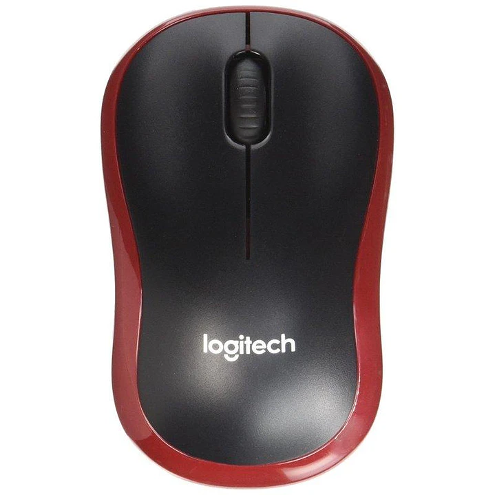 Logitech Ratón Inalámbrico M185 Rojo 4