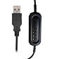 EWENT EW3568 Auricular USB+micrófono cable  2,1m - vignette 2