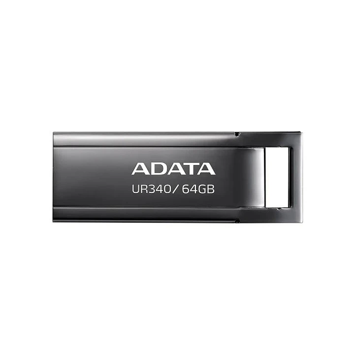 ADATA Lapiz USB UR340 64GB USB 3.2 Metal Black 1