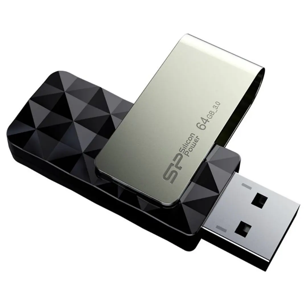 SP memoria USB Blaze B30 USB 3.1 Gen1 64GB Black 2