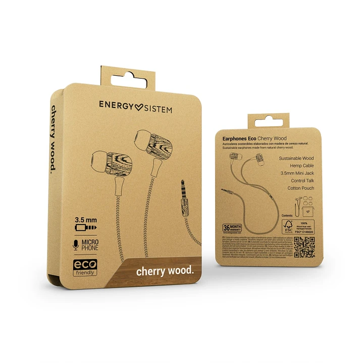 Energy Auricular Eco Cherry Wood 4