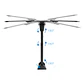 Tooq LP6055TN-B Soporte TV Incl/gira 23