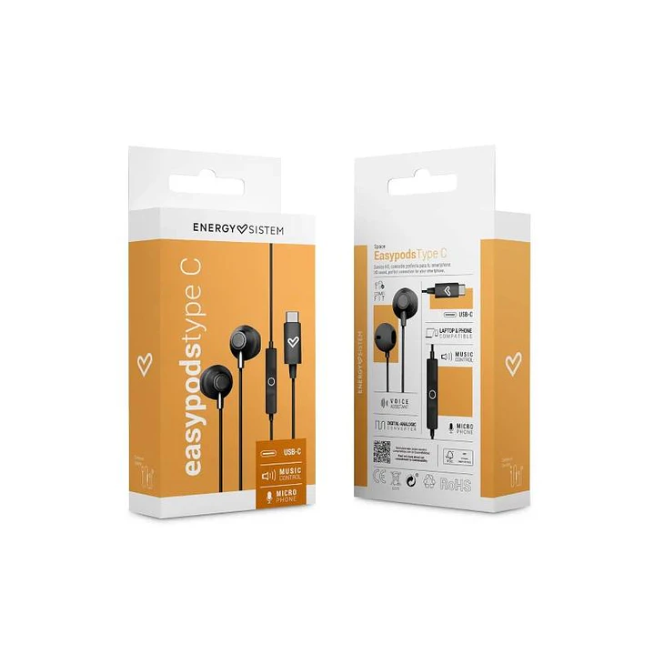 Energy Sistem Auriculares EasyPods Type C Space 4