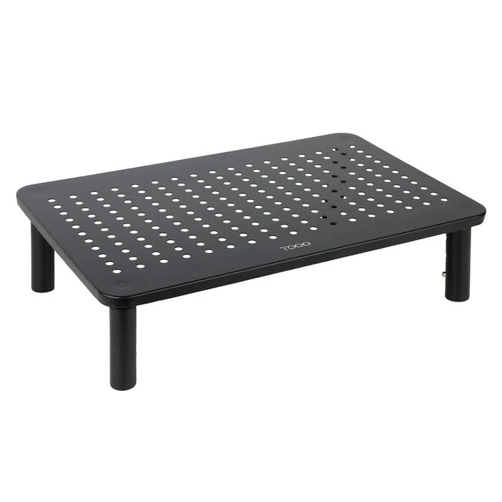 Tooq TQMR081 Soporte elevador monitores Negro 1