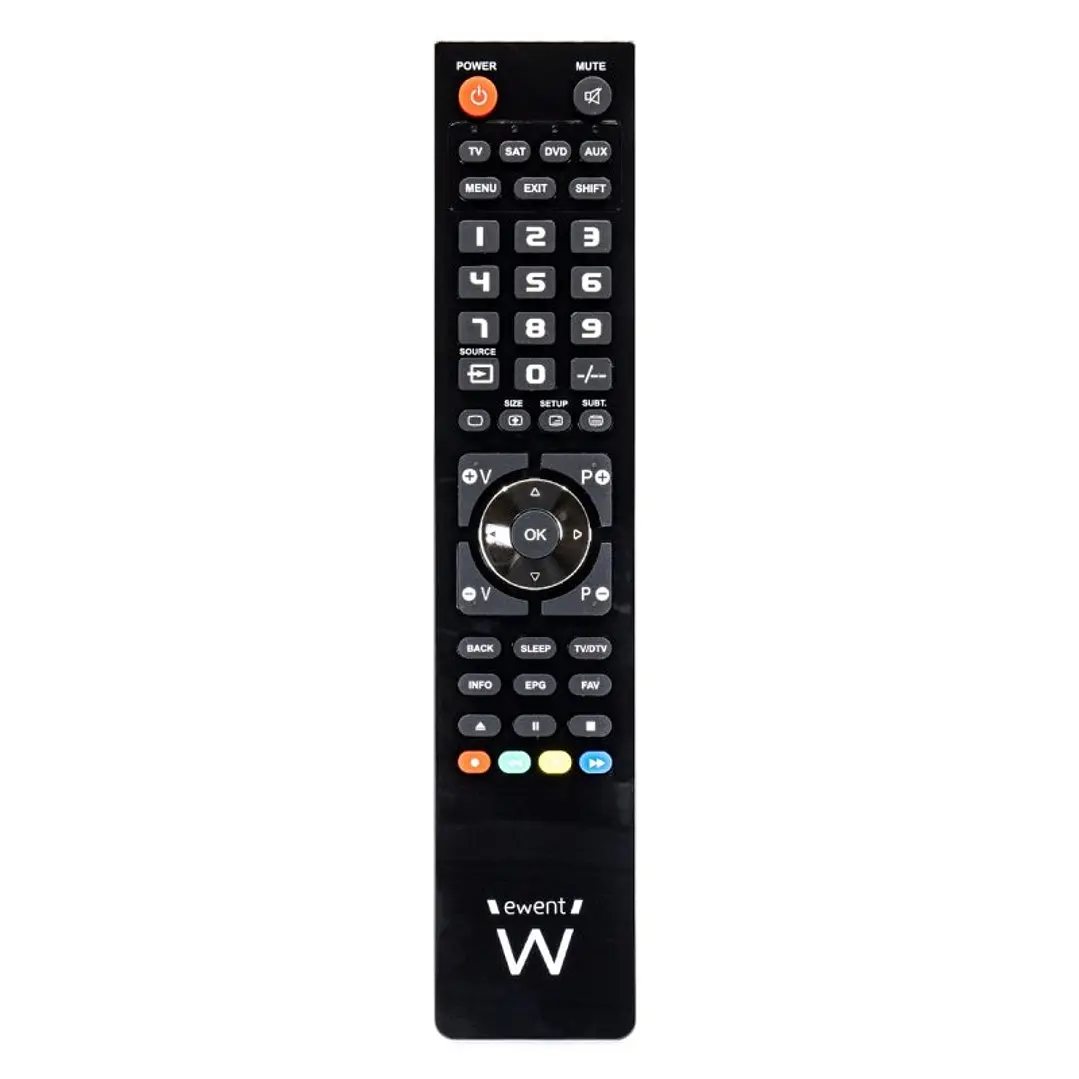 EWENT EW1570 Mando TV 4 en 1 programable x cable 1