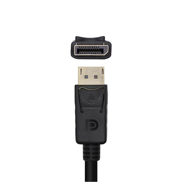 Aisens Conversor DP/M-VGA/M negro 2.0m 3
