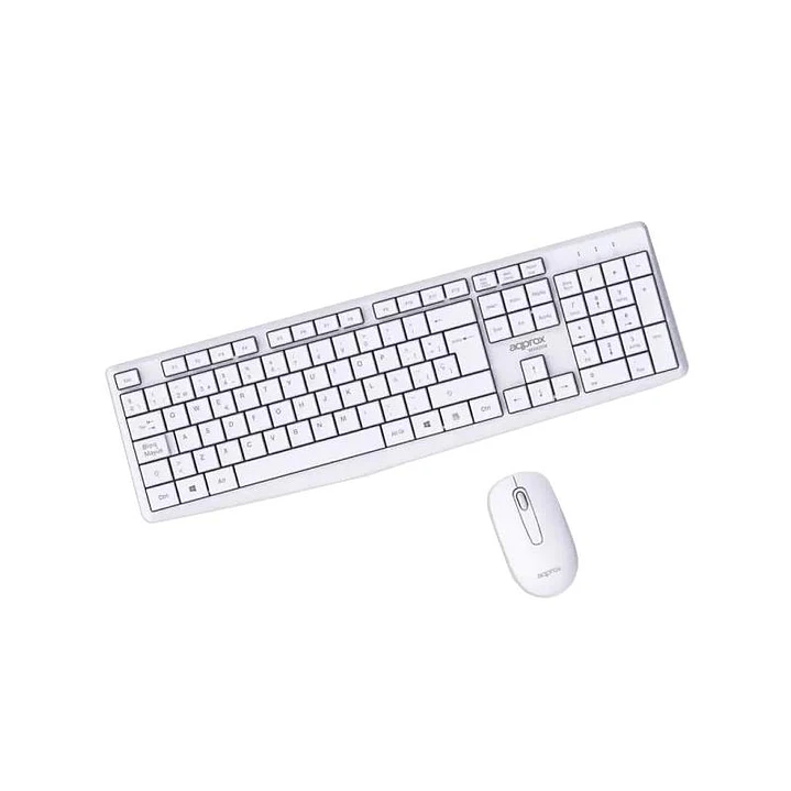 APPROX Teclado+Ratón Inalamb. X420W 1000DPI Blanco 2