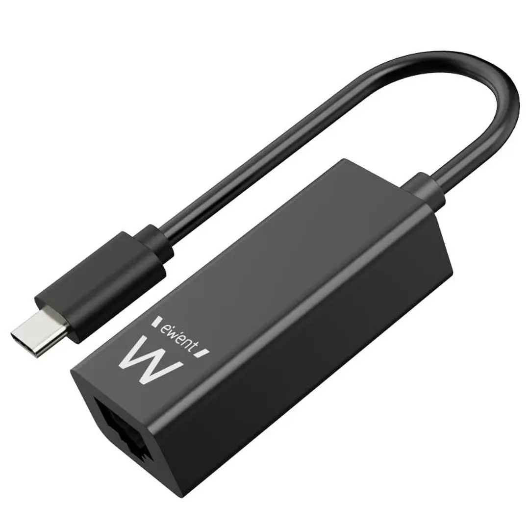 EWENT ADAPTADOR DE RED GIGABIT USB-C 1