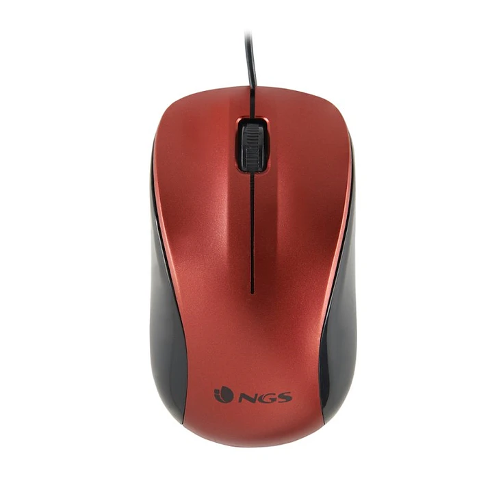 NGS Ratón Óptico WIRED RED 1