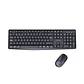 APPROX Teclado+raton inalamb X420B 1000DPI Negro - Thumbnail 1