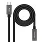 Nanocable Cable USB 3.2 Gen2 USB-C M/H 0,5 M Negro - Miniatura 1