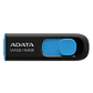 ADATA Lapiz Usb UV128 64GB USB 3.2 Negro/Azul - Miniatura 1