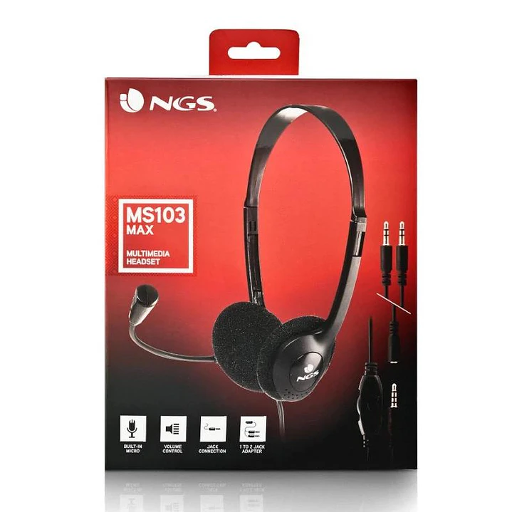 NGS Auricular Diadema MS103MAX 2
