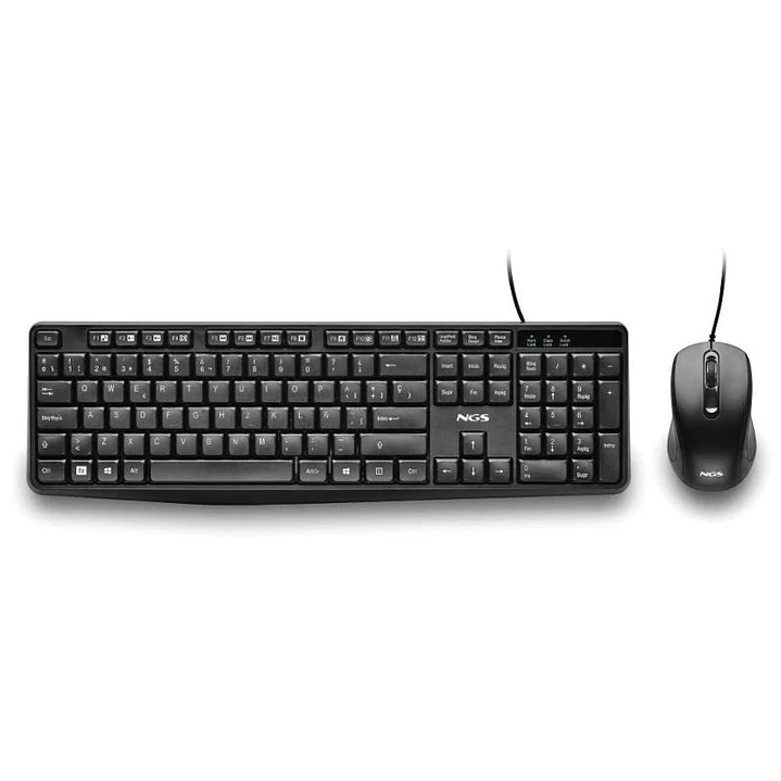 NGS Kit Teclado+Ratón con cable Cocoa 1