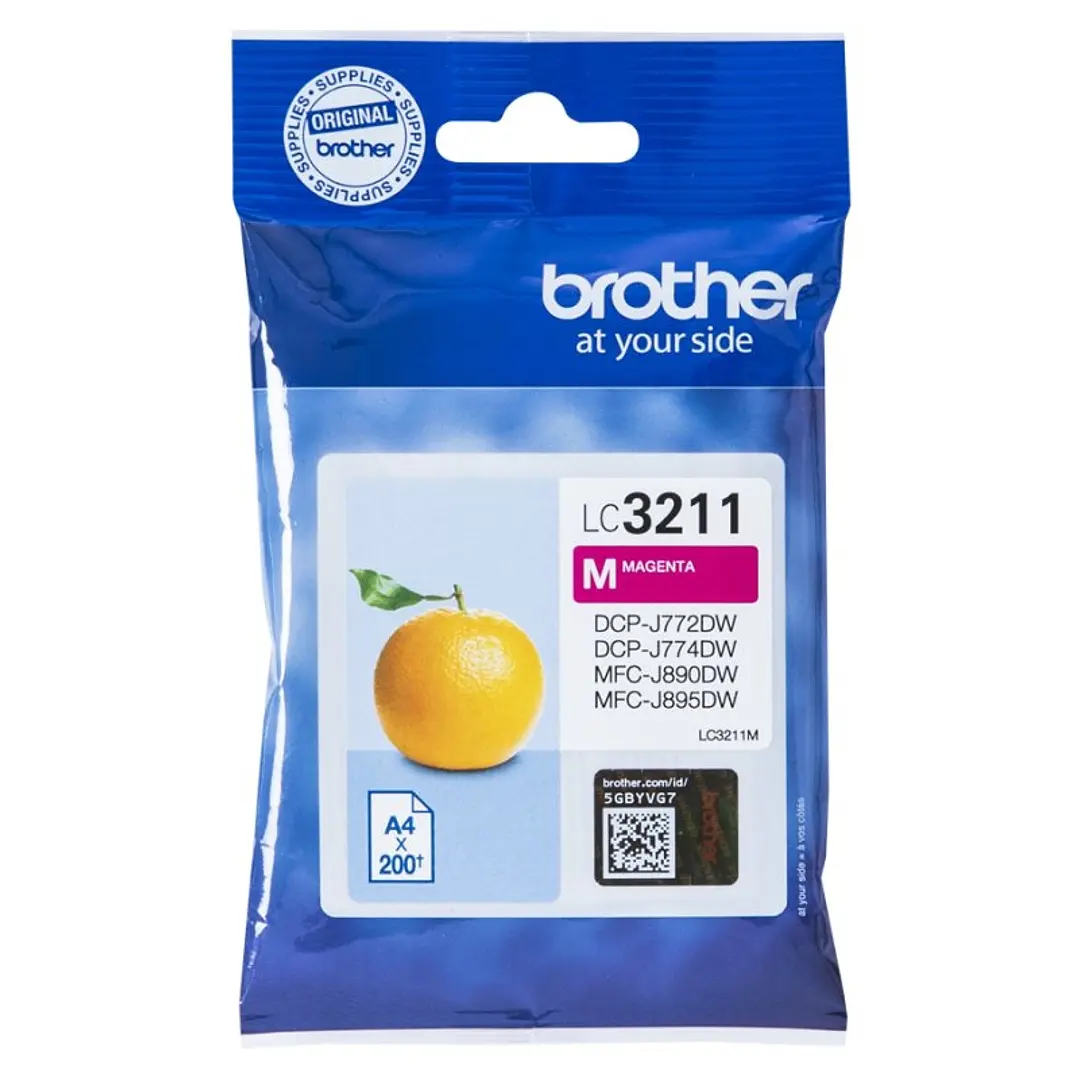Brother Cartucho LC3211M Magenta 1