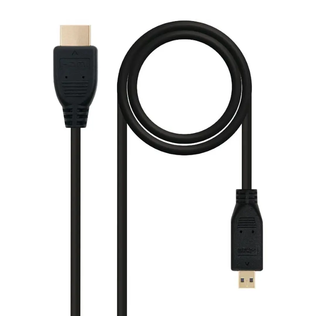 Nanocable Cable Micro HDMI V1.4  A/M 1,8 M 1