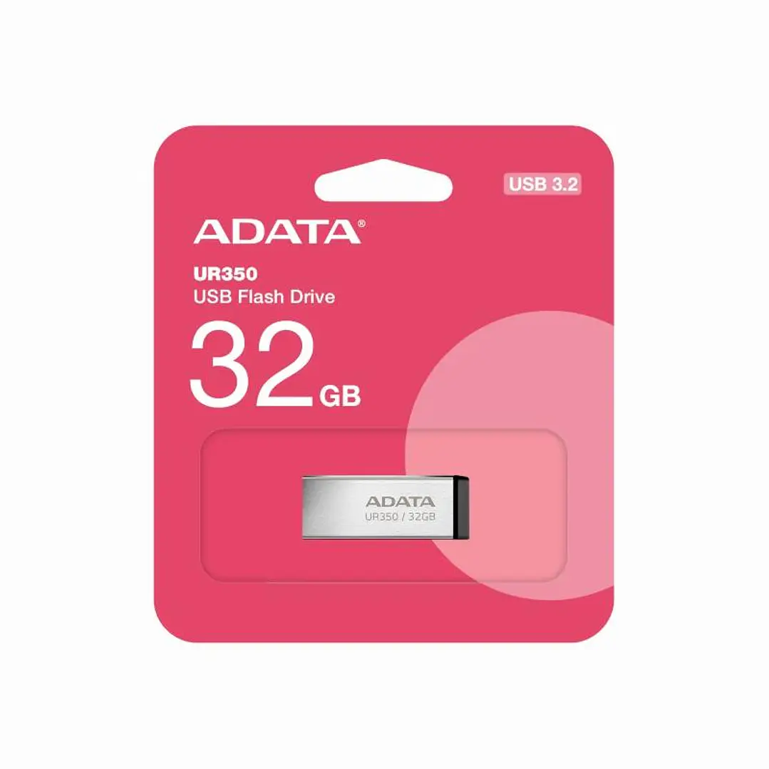 ADATA Lapiz Usb UR350 32GB USB 3.2 Metálica 4