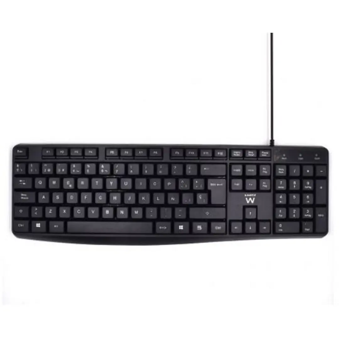 Ewent EW3001 teclado escritura silenciosa USB 1