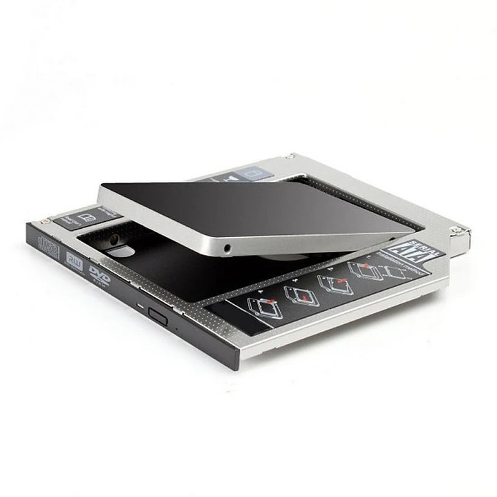 EWENT ADAP.HDD/SSD SATA PARA UNIDAD ÓPTICA 12.7mm 2