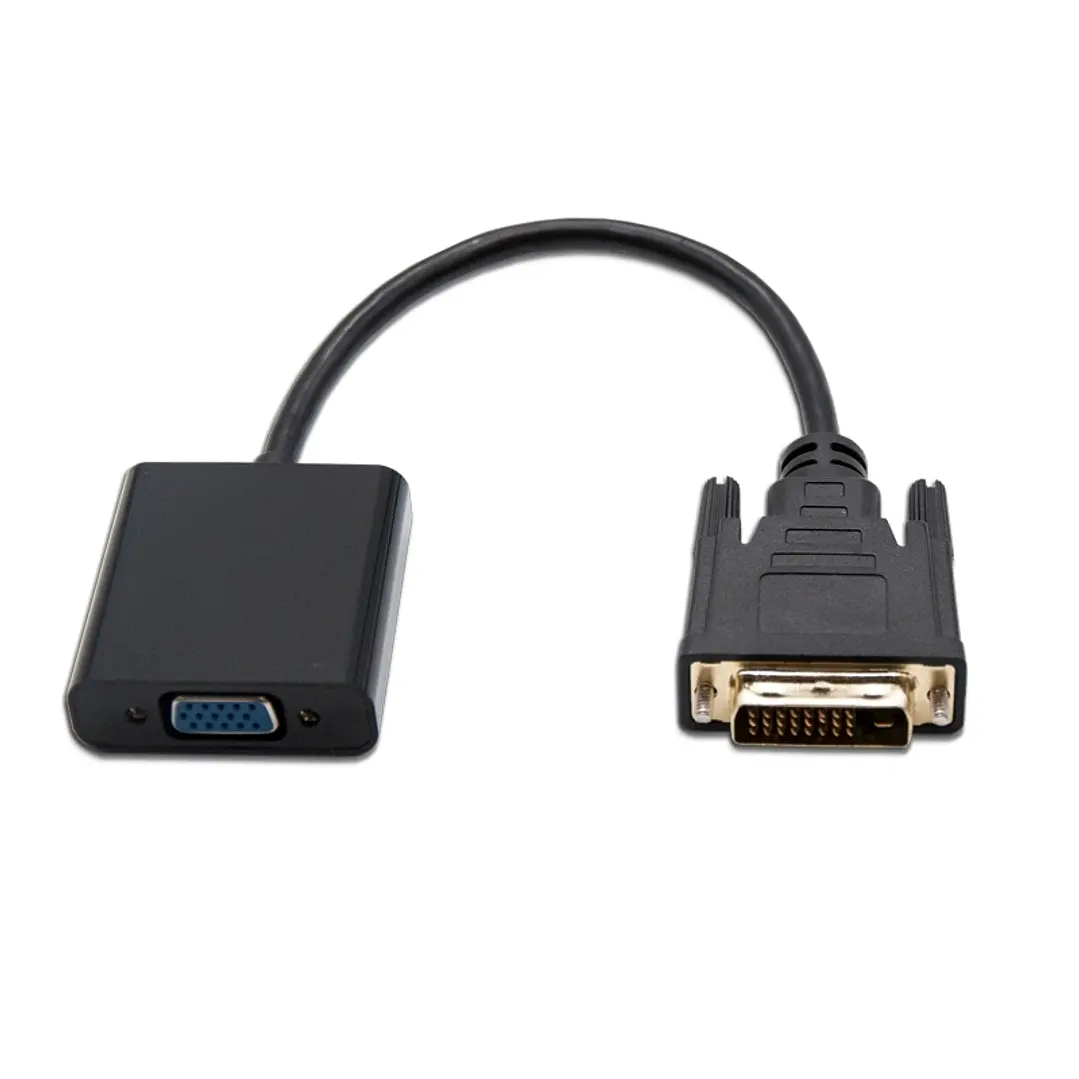 Nanocable Conversor DVI 24+1/M A VGA HDB15/H 10 cm 1