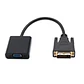Nanocable Conversor DVI 24+1/M A VGA HDB15/H 10 cm - thumbnail 1
