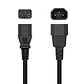 Aisens Cable alimentación C13/H-C14/M negro 1.5m - vignette 2
