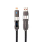 Nanocable Cable USB-C+USB-A/M-LIGHTNING+USB-C/M 1M - thumbnail 1