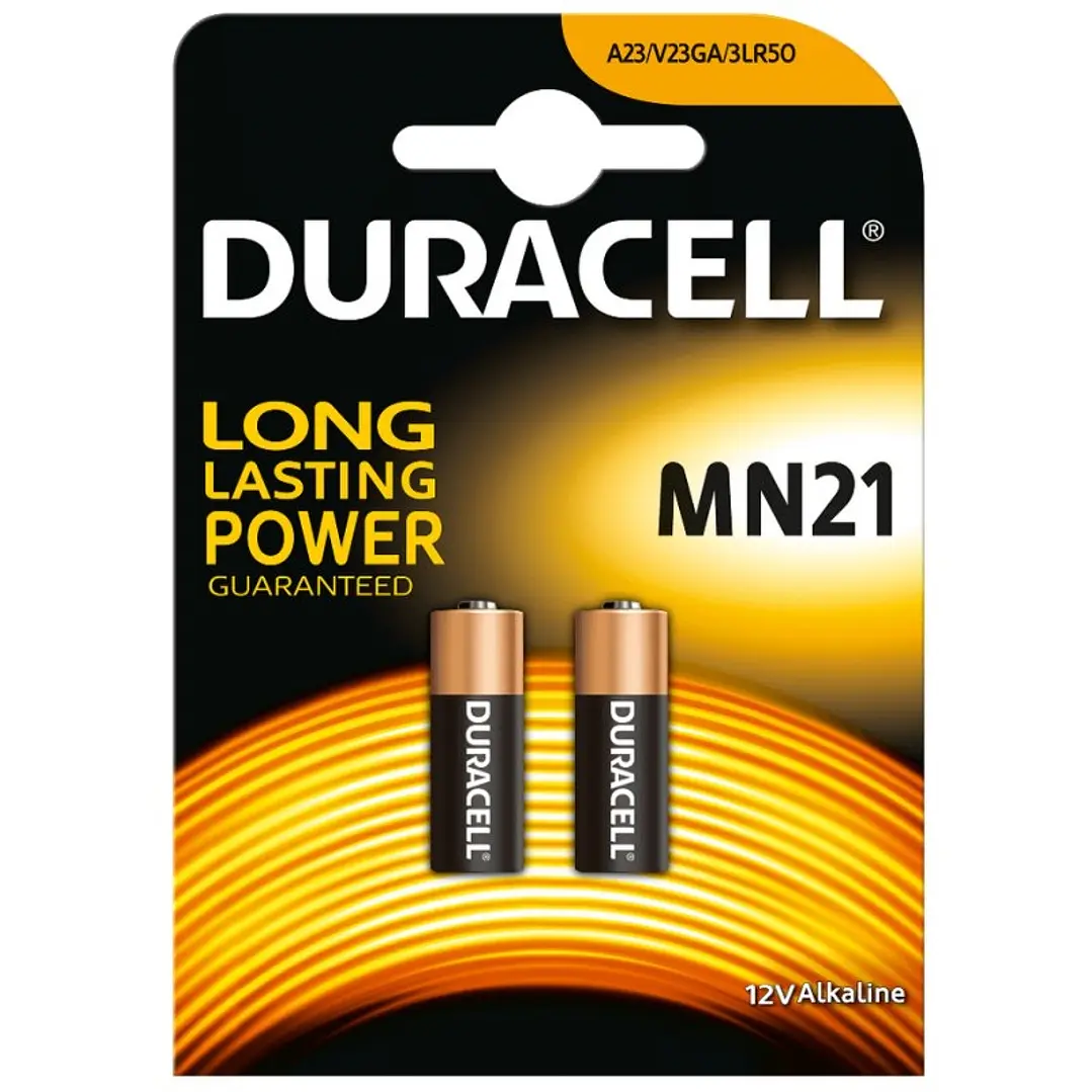 Duracell Pila Alcalina MN21 LR23A 12V Blister*2 1