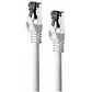 Nanocable Cable red Cat. 8.1 2GHZ SSTP Blanco 1m - Miniatura 2