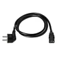 Aisens Cable Alimentación CEE7M-C13H negro 5.0m - Miniatura 2