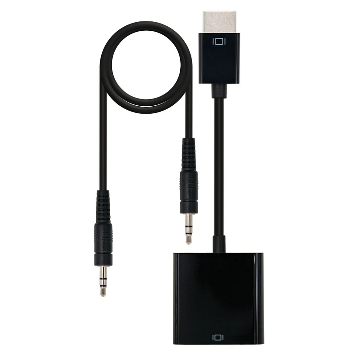 Nanocable Conversor HDMI/SVGA+AUDIO HDMI/M-SVGA/H 1
