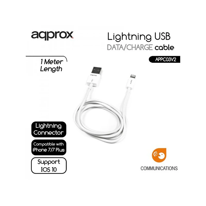 approx APPC03V2 Cable de datos/carga LIGHTNING/USB 2