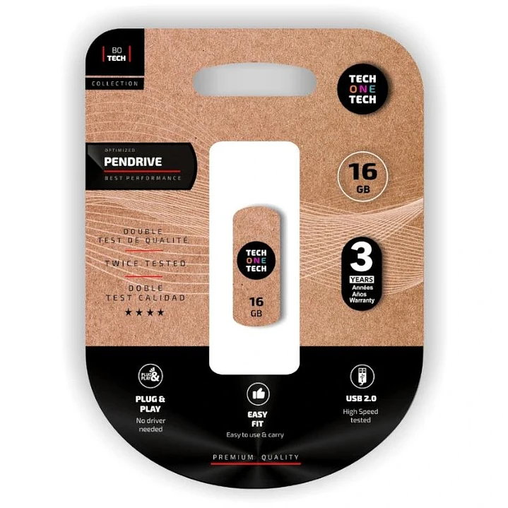 TECH ONE TECH Pro Smart Clip 16 Gb USB 2.0 1