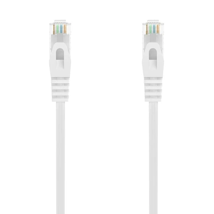 Aisens Latiguillo RJ45 LSZH CAT.6A UTP blanco 0.5m 1