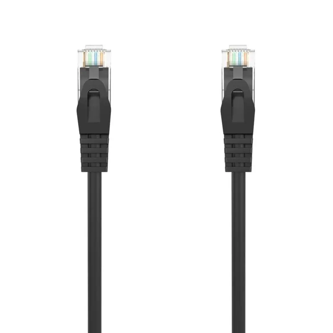 Aisens Latiguillo RJ45 LSZH CAT.6A UTP negro 30cm 1