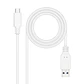 Nanocable Cable USB 3.1 Gen2 USB-C/A 2 M Blanco - Miniatura 1