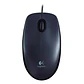 Logitech M90 ratón óptico 1000dpi USB negro - Miniatura 1