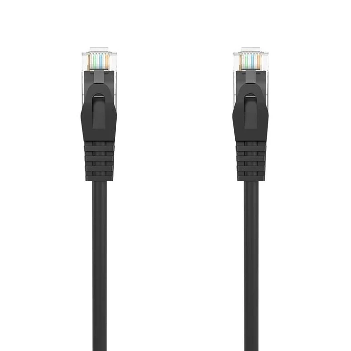 Aisens Latiguillo RJ45 LSZH CAT.6A UTP negro 25cm 1