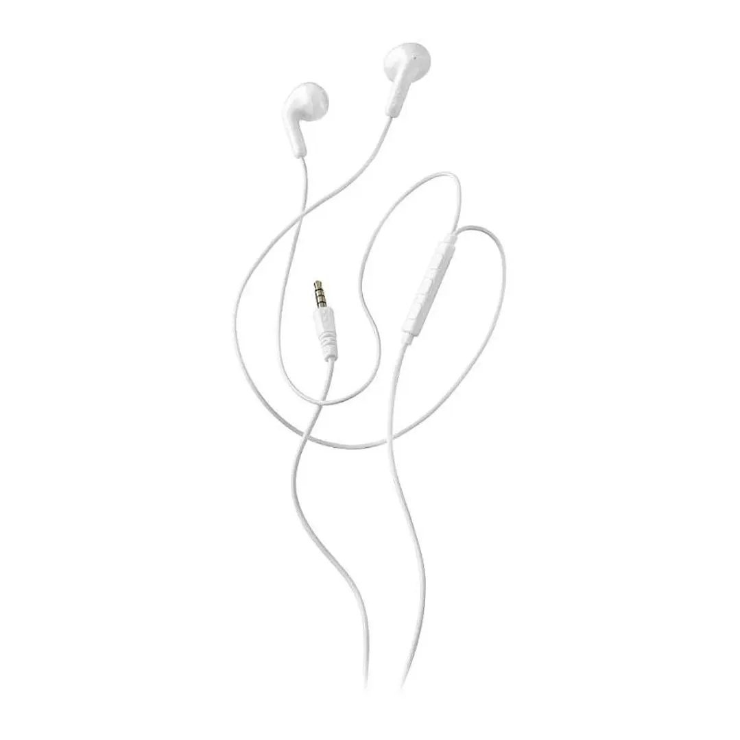 NGS Auricular Blanco Estéreo con cable JACK 3.5 mm 1