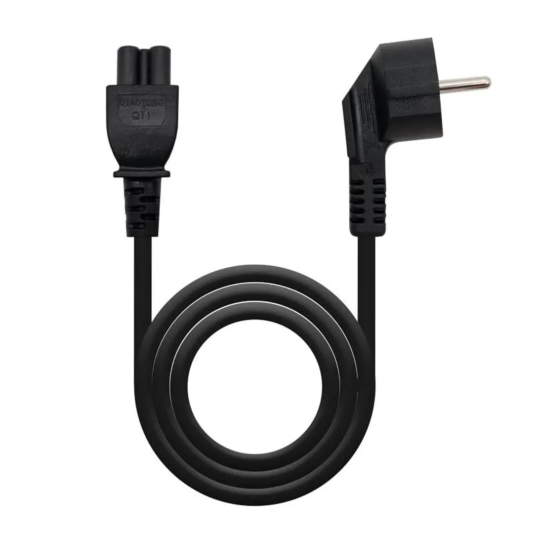 Nanocable Cable Alim. trébol, CEE7 -M-C5-H, 2 m 1