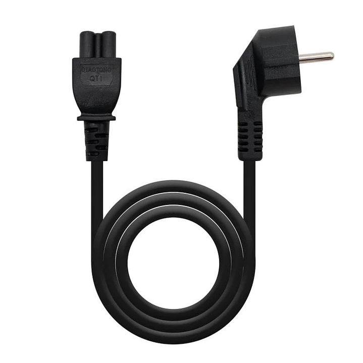 Nanocable Cable Alim. trébol, CEE7 -M-C5-H, 2 m 1