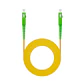 Nanocable Cable fibra SC/APC LSZH Amarillo 10m - Thumbnail 1