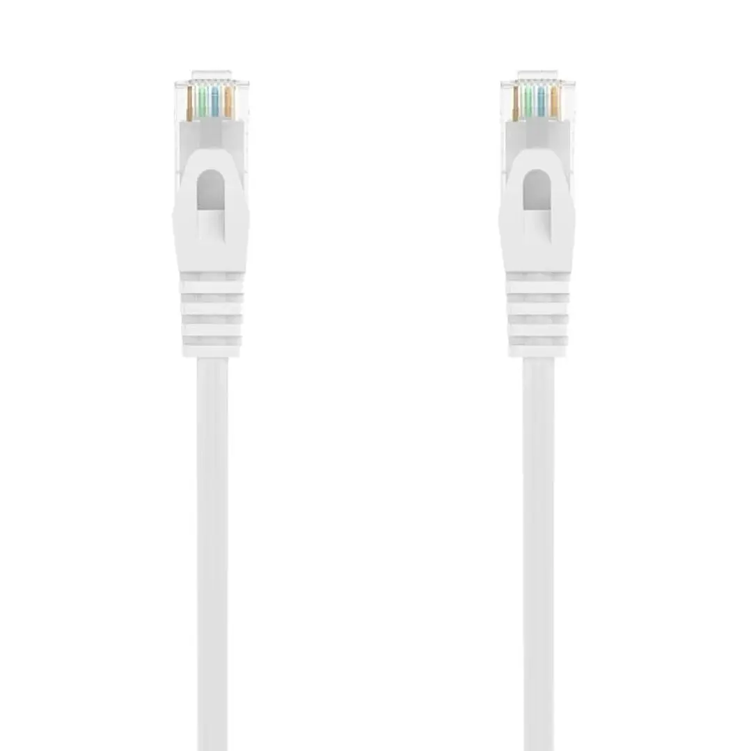 Aisens Latiguillo RJ45 LSZH CAT.6A UTP blanco 3.0m 1