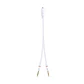 Nanocable Cable Audio Jack 3.5/H 2xJack 3.5/M 20cm - Miniatura 2